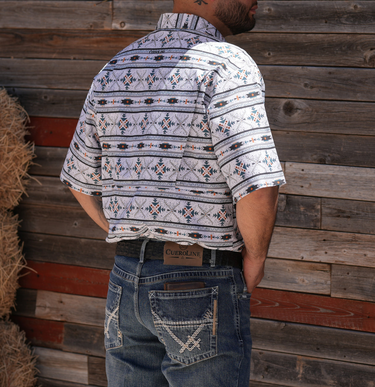 Men's Cool Tech Short Sleeve Button Up - SKCL2023130