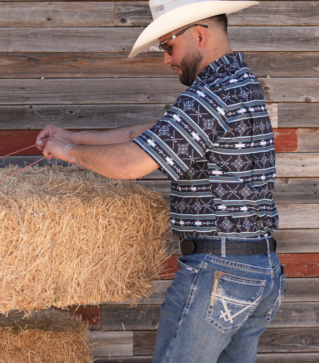 Men's Cool Tech Short Sleeve Button Up - SKCL2023128