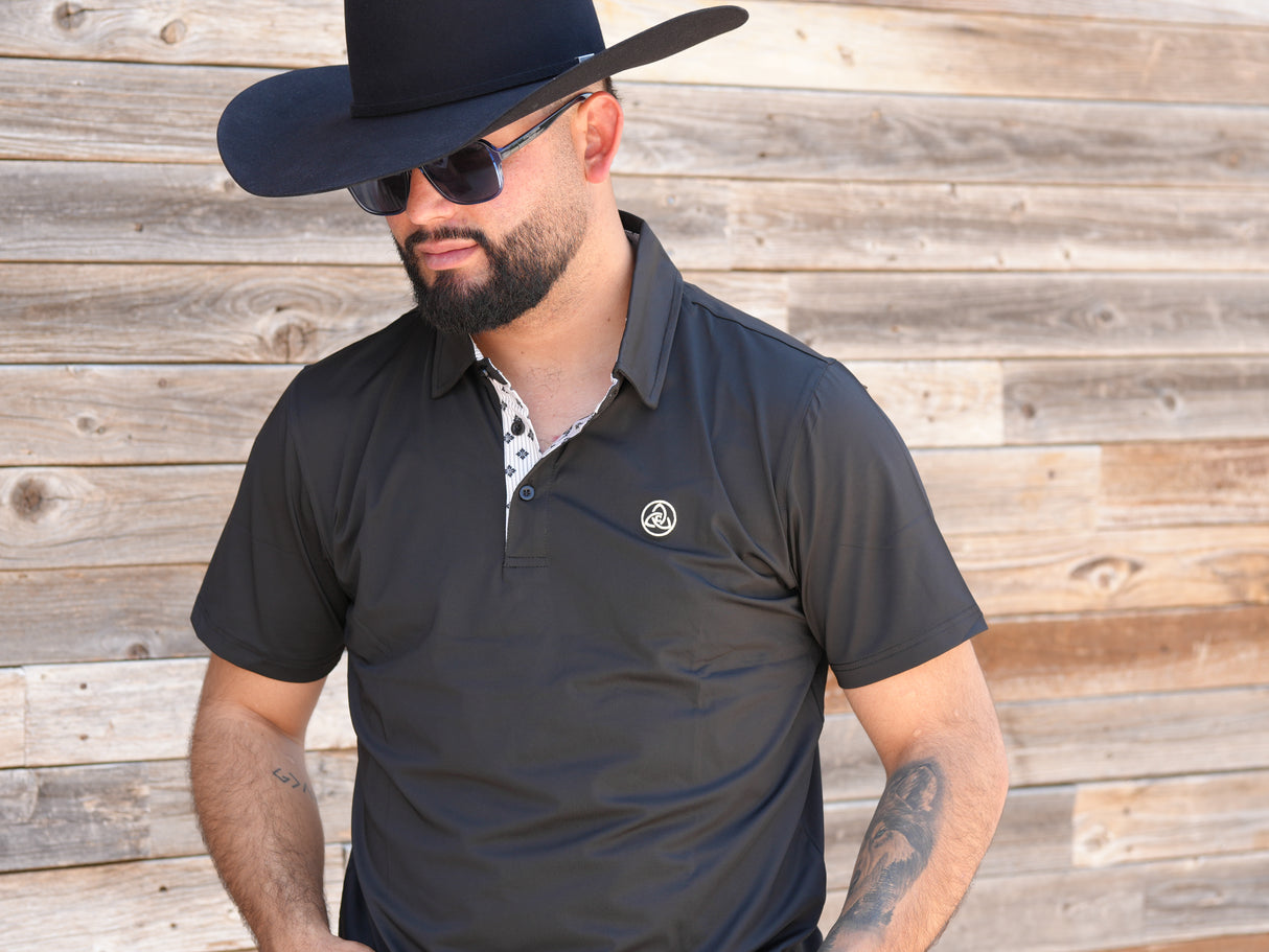 The Aaron Black Polo - P41