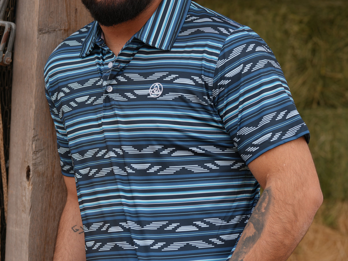 DEEP BLUE POLO - P33