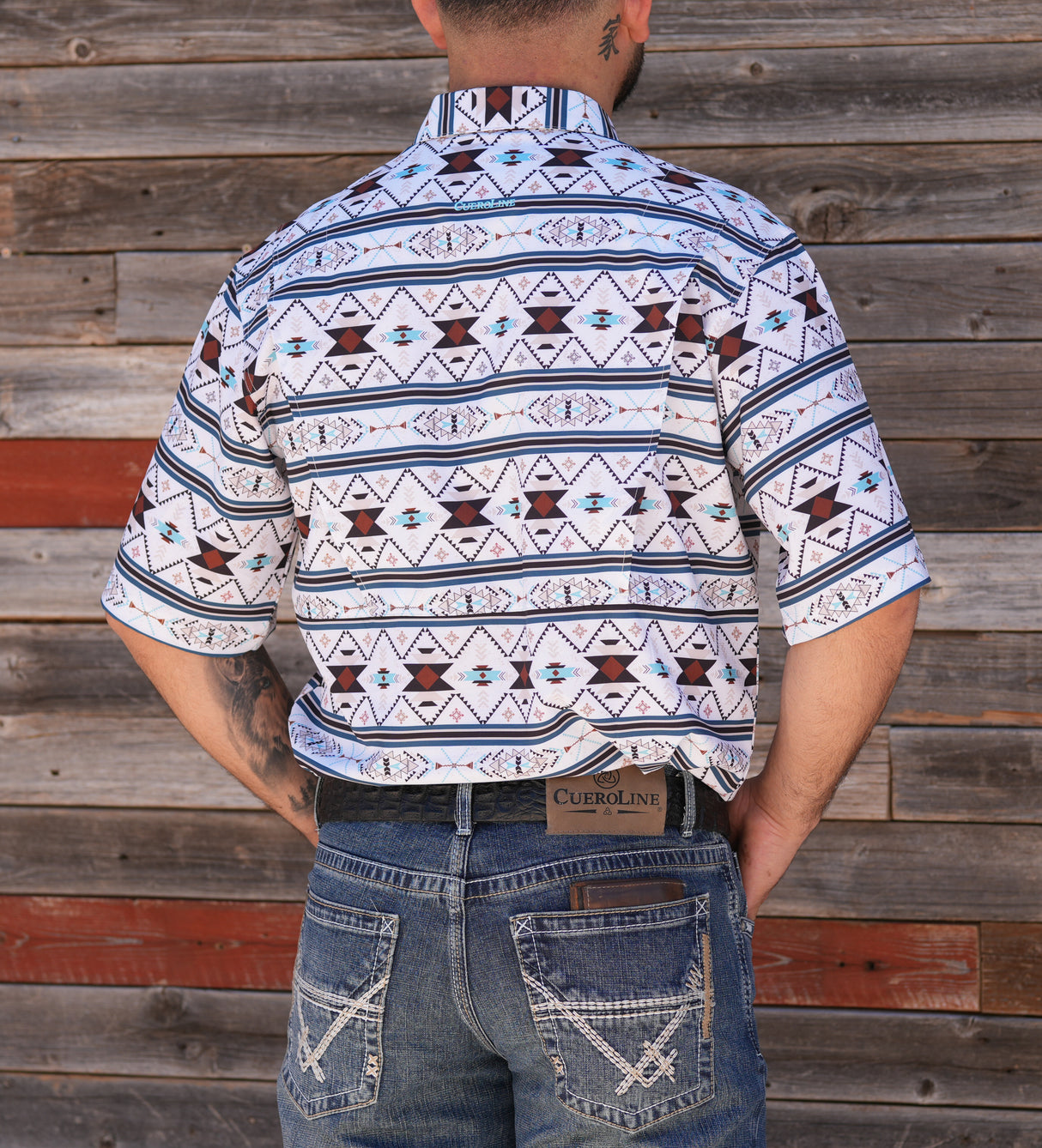 Men's Cool Tech Short Sleeve Button Up - SKCL2023138