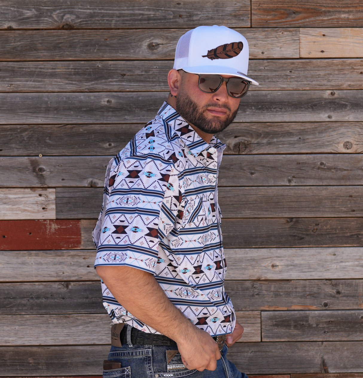 Men's Cool Tech Short Sleeve Button Up - SKCL2023138