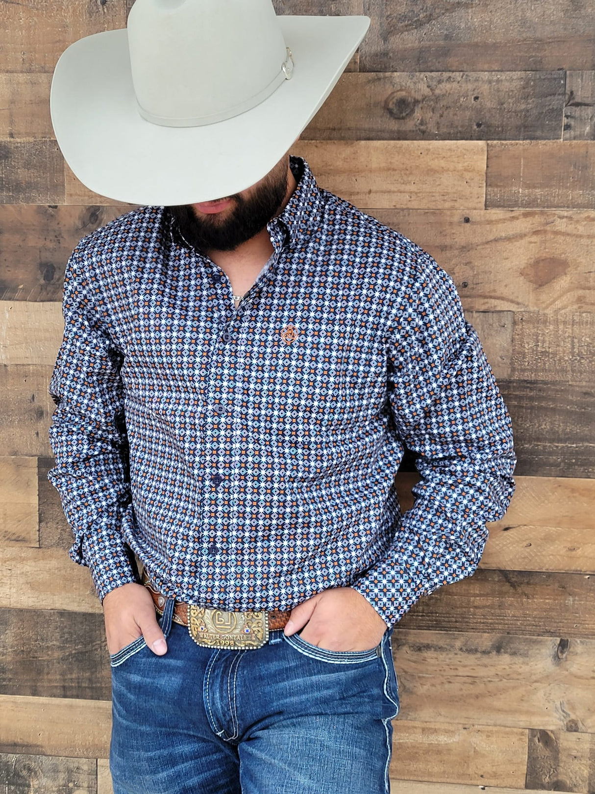 Navy White Stars Classic-SKCL2023033 033 *PLEASE SIZE DOWN*