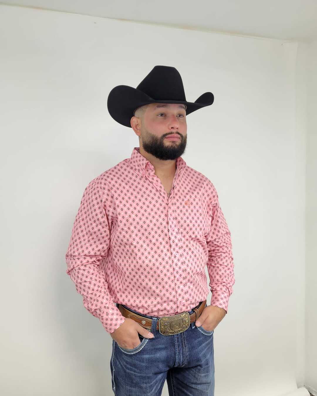 Pink Brown Geometric Print Classic- SKCL2023031 031 *PLEASE SIZE DOWN*