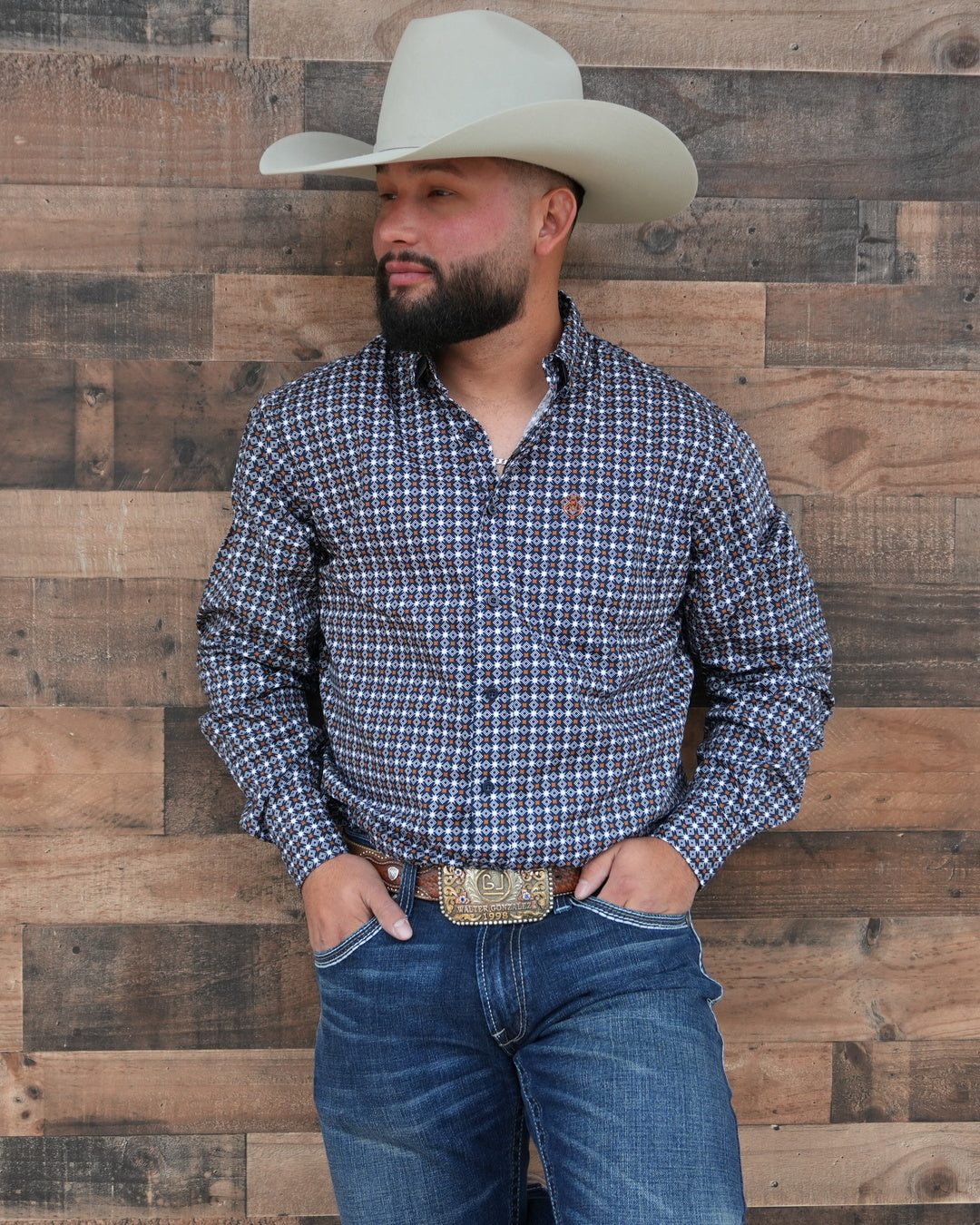 Navy White Stars Classic-SKCL2023033 033 *PLEASE SIZE DOWN*