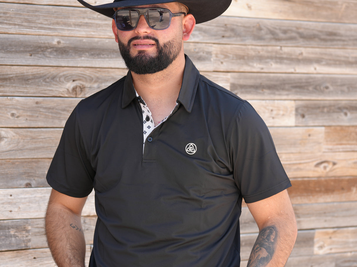 The Aaron Black Polo - P41
