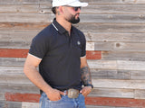 Black Classic Polo - P43