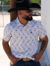 The Thunderbolt White Polo - P49