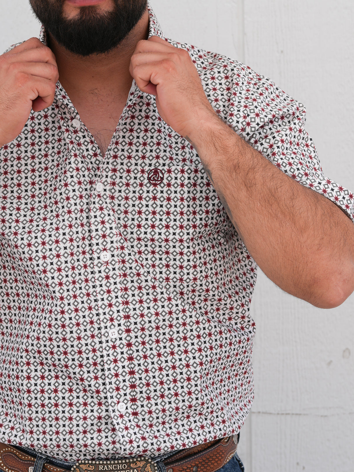 The Starpoint Short Sleeve Button Up - 200