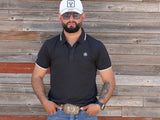 Black Classic Polo - P43