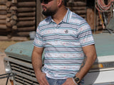 LIGHT BLUE NM LOGO POLO - P32