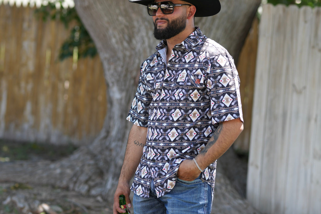NEW Men's Cool Tech Short Sleeve Button Up - SKCL2023161 161