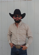 The Aaron Cream Button Up - 192