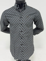 The Justin Black Button Up - 197