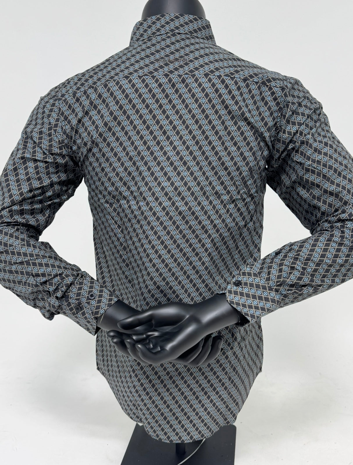 The Justin Black Button Up - 197