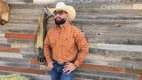 Rustic Brown White & Black Specs Classic Fit-SKCL2023028 028