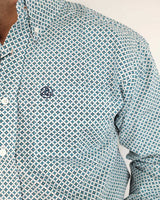 Green diamonds on White Classic- SKCL2023006 006