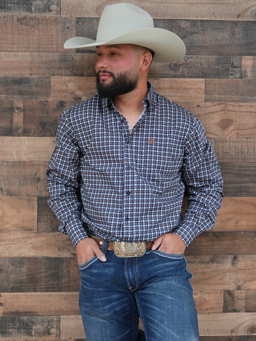 Navy White Stars Classic-SKCL2023033 033 *PLEASE SIZE DOWN*