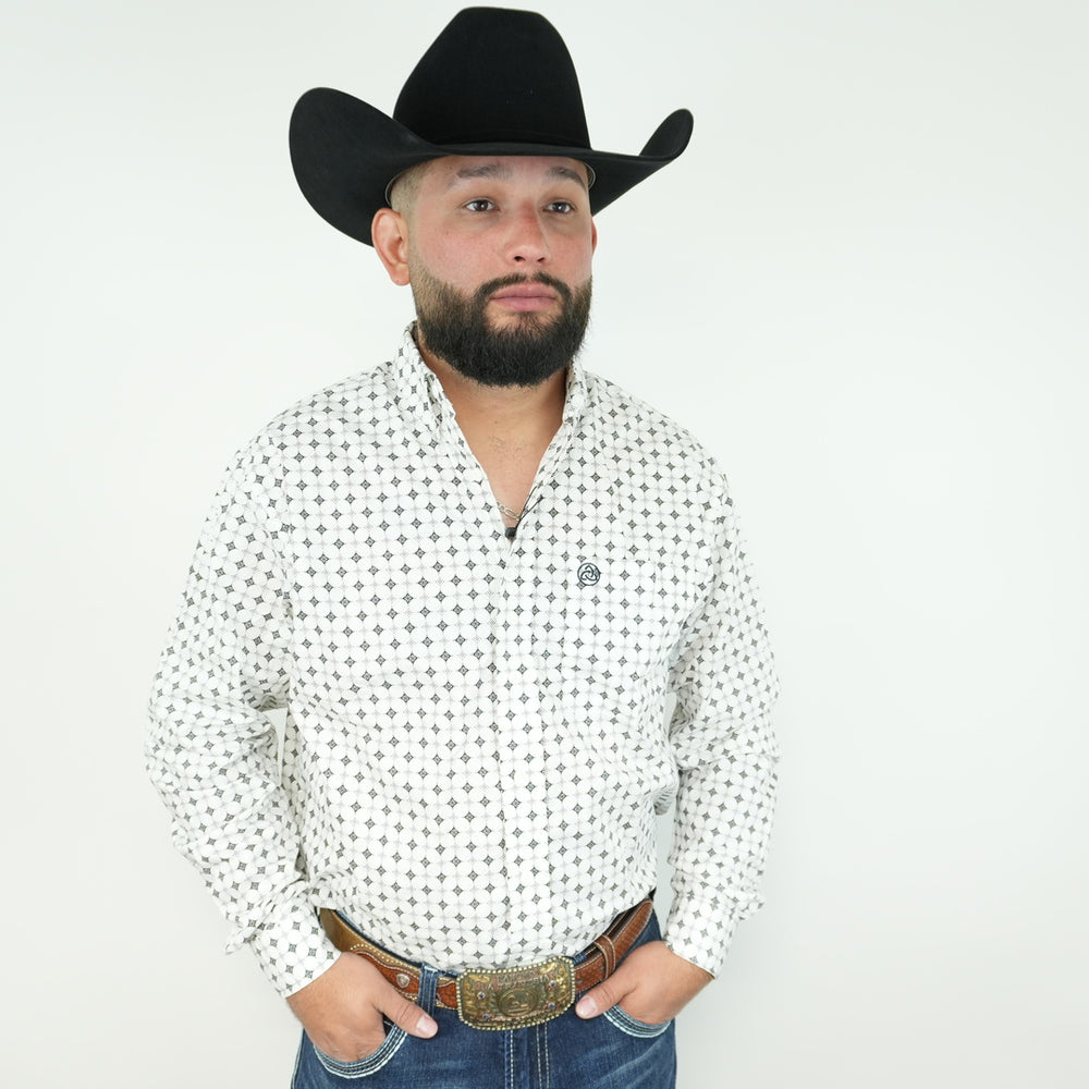 Black & White Geometric Design Classic-SKCL2023048 048 *PLEASE SIZE DOWN*